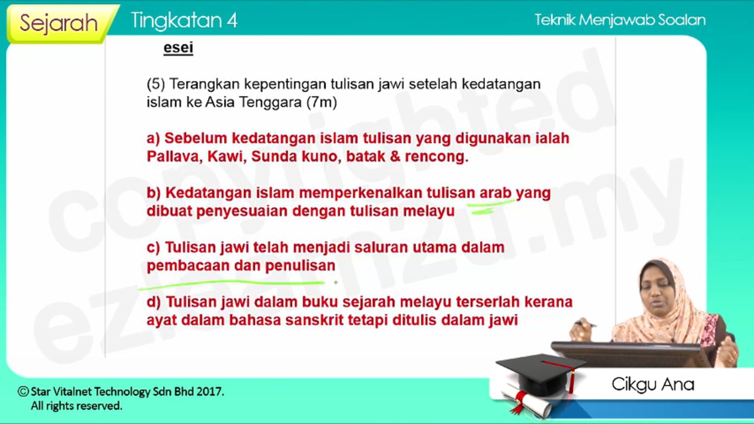 TOPIK 08 – PEMBAHARUAN DAN PENGARUH ISLAM DI MALAYSIA SEBELUM