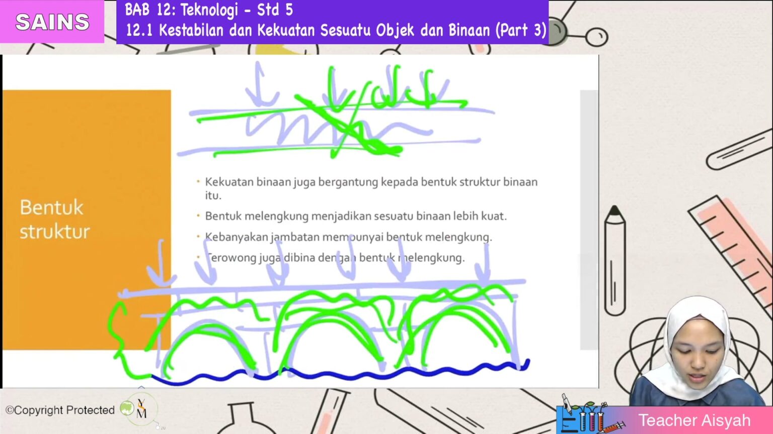 S5SAIT1203 Kestabilan dan Kekuatan Sesuatu Objek dan Binaan (Part 3