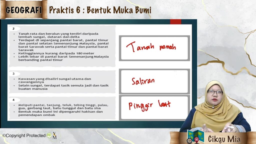 Topik 06: Bentuk Muka Bumi u2013 Jom Tuisyen