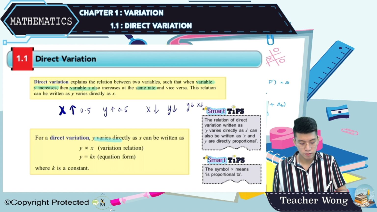F5_MATH_01_01 Direct Variation – Jom Tuisyen